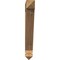 Ekena Millwork Traditional Arts & Crafts Smooth Bracket, Western Red Cedar, 3 1/2"W x 26"D x 26"H BKT04X26X26TRA03SWR - alternate 2